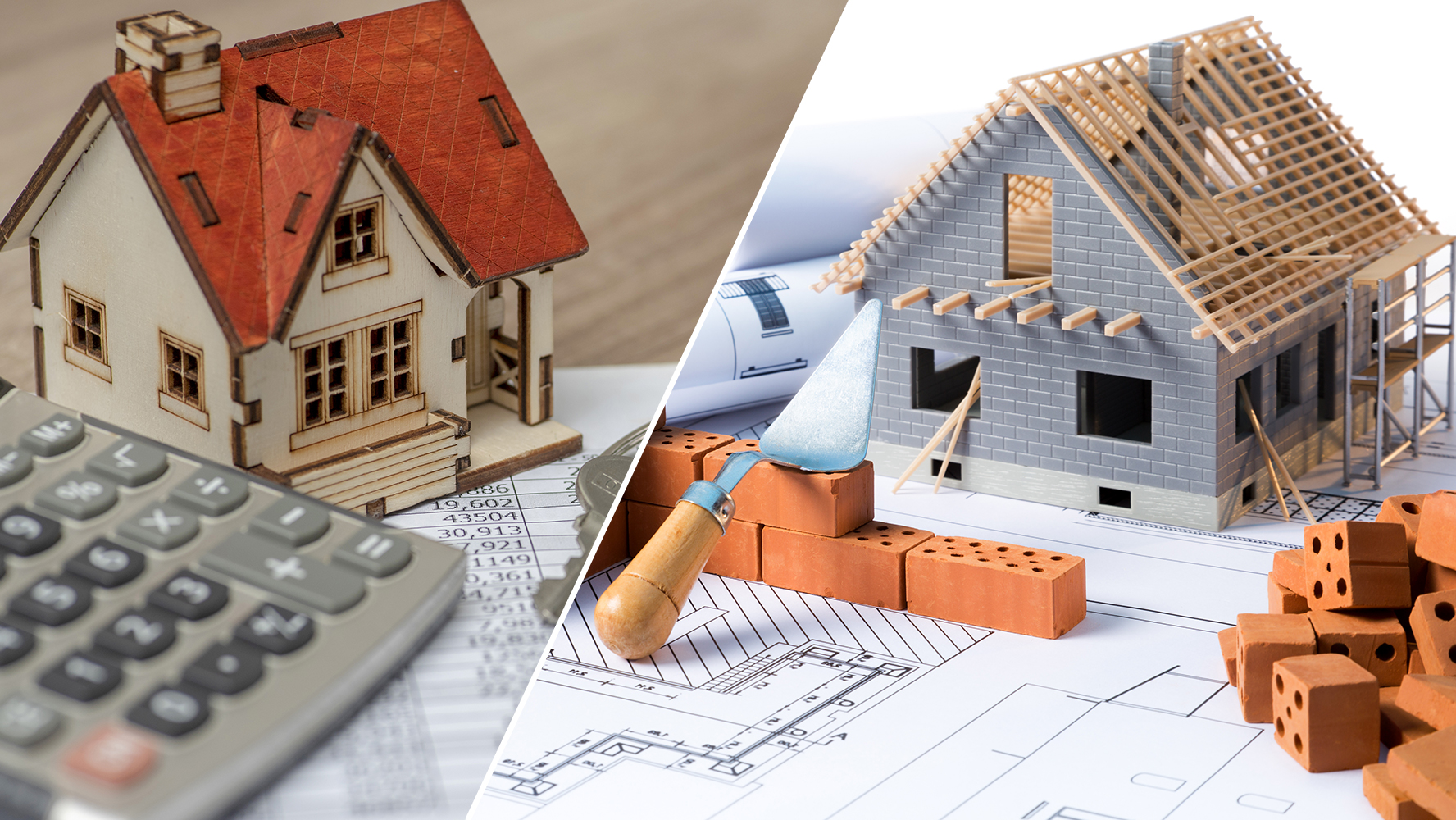 Comparativa entre comprar una casa nueva y construirla desde cero en México, destacando ventajas, desventajas y costos asociados