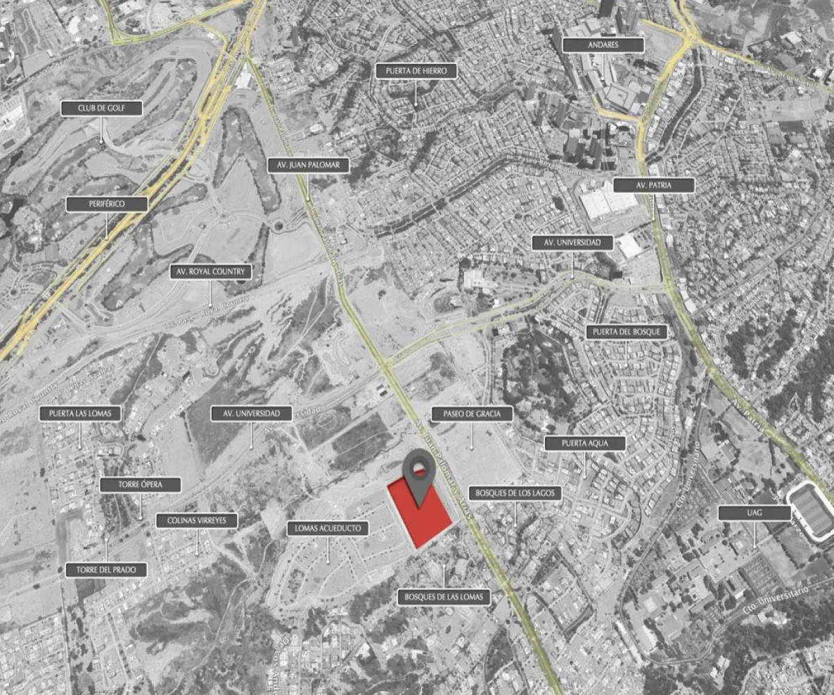 Terreno En PreVenta,Vallarta Universidad,Av. Juan Palomar y Arias S/N, Zapopan, Jalisco 45110,Av. Juan Palomar y Arias,1,pcbepU8