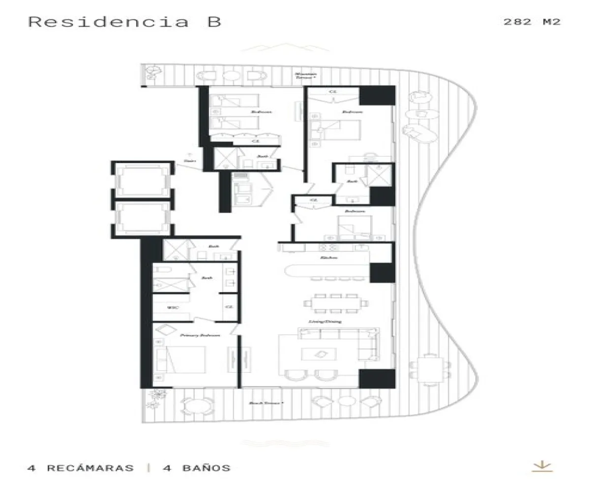 Departamento En Venta,Zona Hotelera Norte,Av Francisco Medina Ascencio 2585, Puerto Vallarta, Jalisco 48333, 3 Habitaciones,4 Baños,Av Francisco Medina Ascencio ,1,ptXCv0r