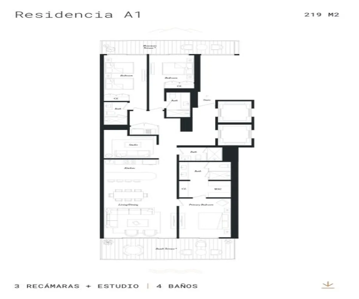 Departamento En Venta,Zona Hotelera Norte,Av Francisco Medina Ascencio 2585, Puerto Vallarta, Jalisco 48333, 3 Habitaciones,4 Baños,Av Francisco Medina Ascencio ,1,ptXCv0r