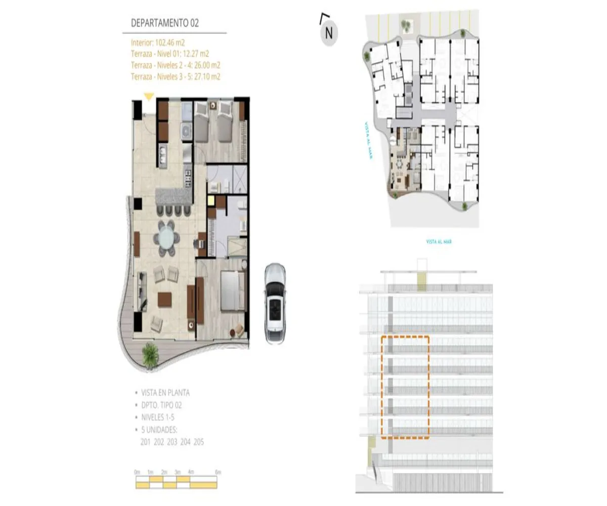 Departamento En Venta,Bucerías Centro,Torre Las Olas bucerias S/N, Bahía de Banderas, Nayarit 63732, 4 Habitaciones,5 Baños,Torre Las Olas bucerias ,2,pKRHUfD