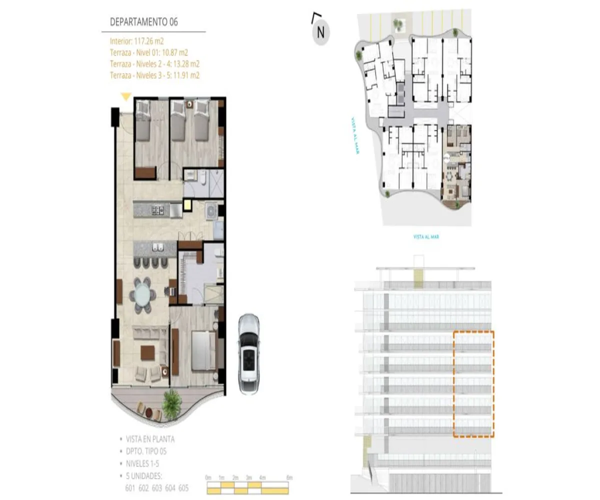 Departamento En Venta,Bucerías Centro,Torre Las Olas bucerias S/N, Bahía de Banderas, Nayarit 63732, 4 Habitaciones,5 Baños,Torre Las Olas bucerias ,2,pKRHUfD