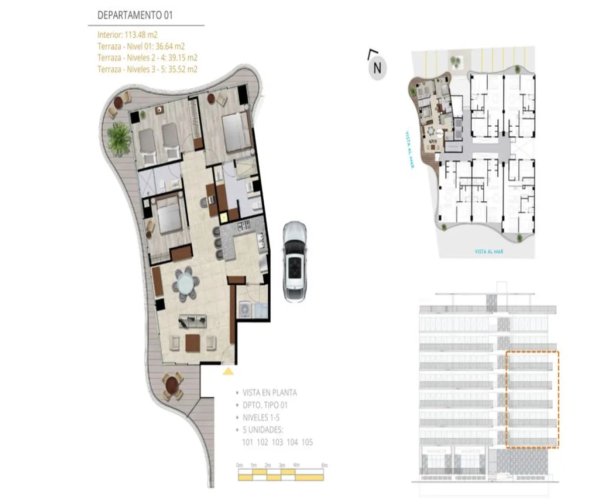 Departamento En PreVenta,Bucerías Centro,Las Olas Torre Bucerias S/N, Bahía de Banderas, Nayarit 63732, 2 Habitaciones,2 Baños,Las Olas Torre Bucerias,1,puxxjj9