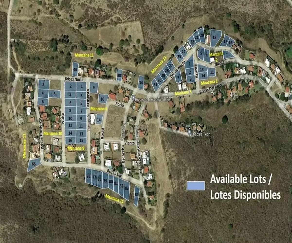 Terreno En Venta,Brisas de Chapala,Carretera Guadalajara-Chapala Km 39 S/N, Chapala, Jalisco 45980,Carretera Guadalajara-Chapala Km 39,1,p11rh3y