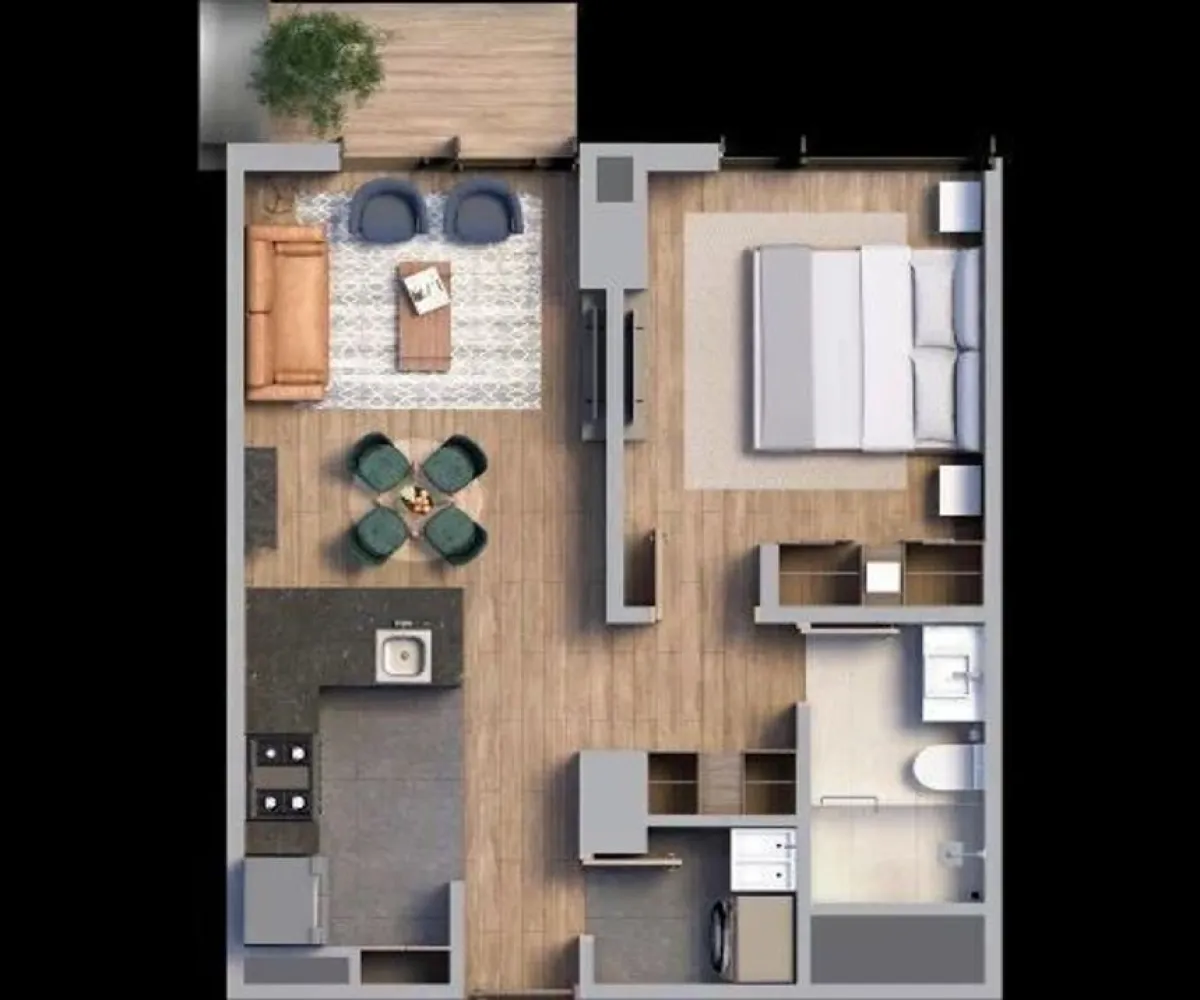 Departamento En Venta,Ladron De Guevara,Avenida de las Américas 505, Ladron De Guevara, Jalisco 44650, 2 Habitaciones,2 Baños,Avenida de las Américas,1,p2tcMXZ