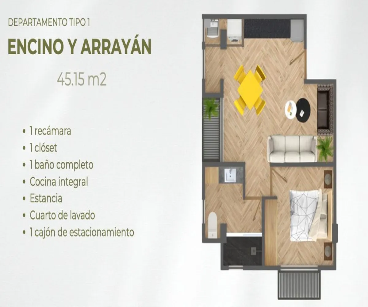 Departamento En Venta,Ciudad Granja,Calzada Circunvalación Poniente 676, Zapopan, Jalisco 45010, 1 Cuarto,1 Baño,Calzada Circunvalación Poniente,1,pUK7LZR