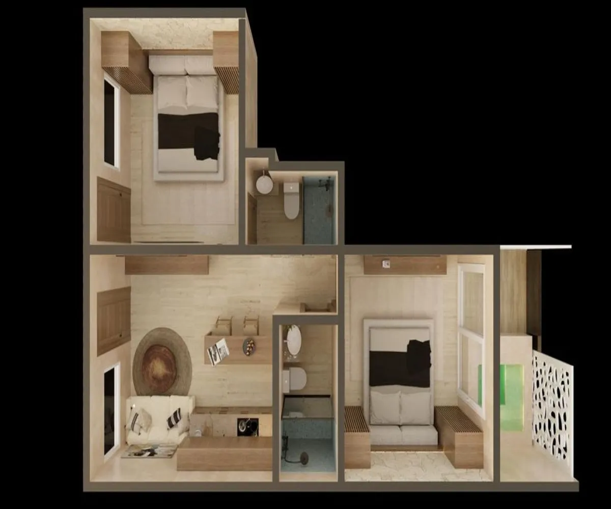 Departamento En Venta,Tulum,Calle 4 Sur S/N, Tulum, Quintana Roo 77760, 2 Habitaciones,2 Baños,Calle 4 Sur,1,pPXIDZG Departamento En Venta,Tulum,Calle 4 Sur S/N, Tulum, Quintana Roo 77760, 2 Habitaciones,2 Baños,Calle 4 Sur,1,pPXIDZG