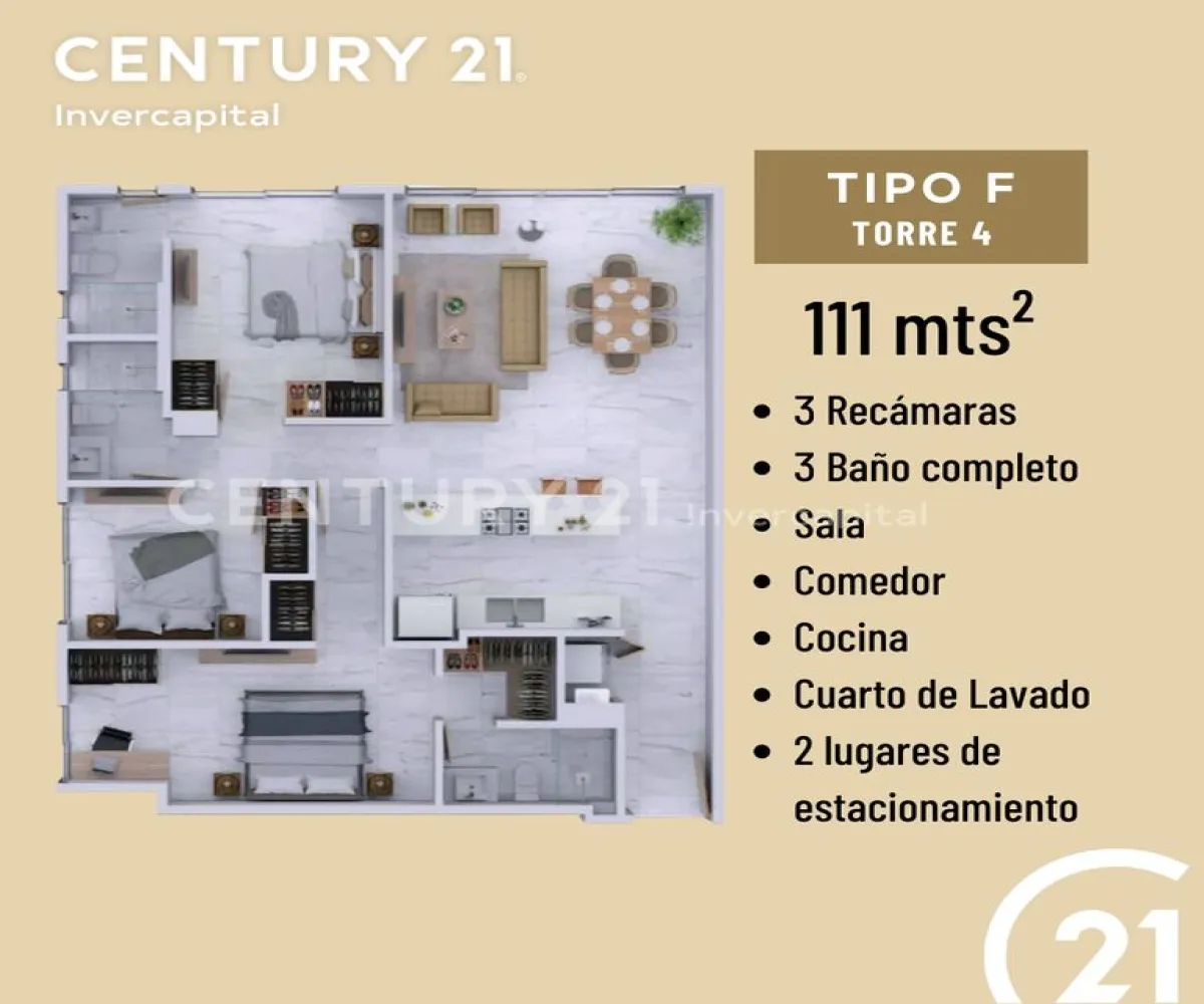 Departamento En PreVenta,Jardines Del Sol,Av. Labna 1437, Zapopan, Jalisco 45050, 1 Cuarto,1 Baño,Av. Labna ,1,pBorIci