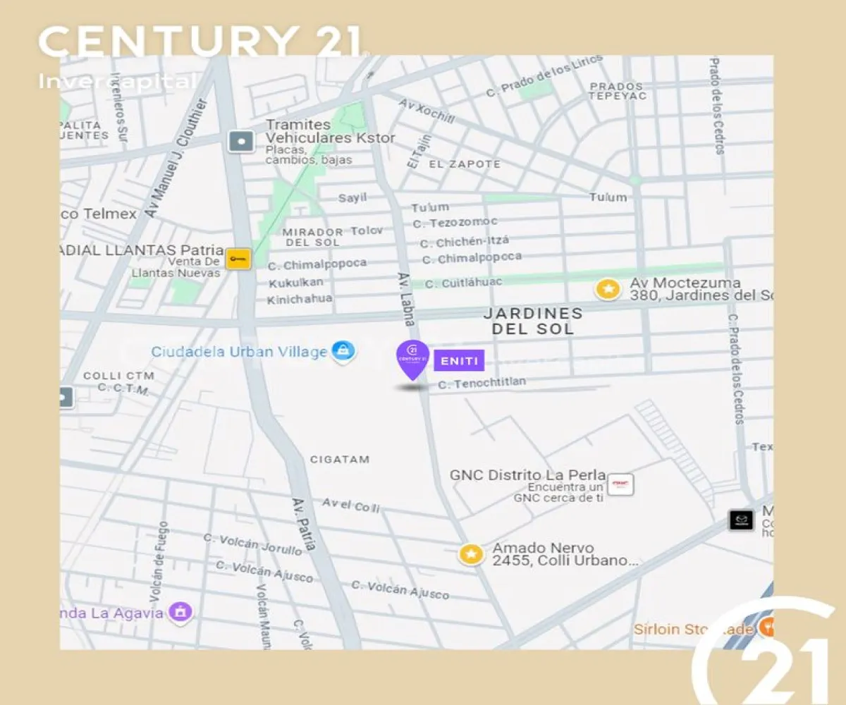 Departamento En PreVenta,Jardines Del Sol,Av. Labna 1437, Zapopan, Jalisco 45050, 1 Cuarto,1 Baño,Av. Labna ,1,pBorIci