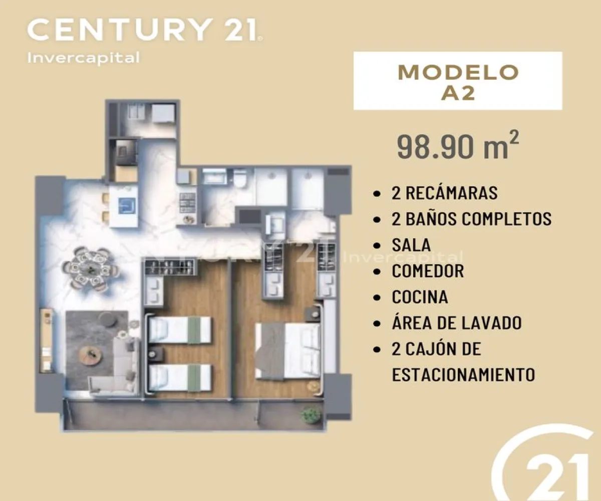 Casa En PreVenta,Juan Manuel Vallarta,Av. México 5100, Zapopan, Jalisco 45120, 2 Habitaciones,2 Baños,Av. México ,1,pg07iXD