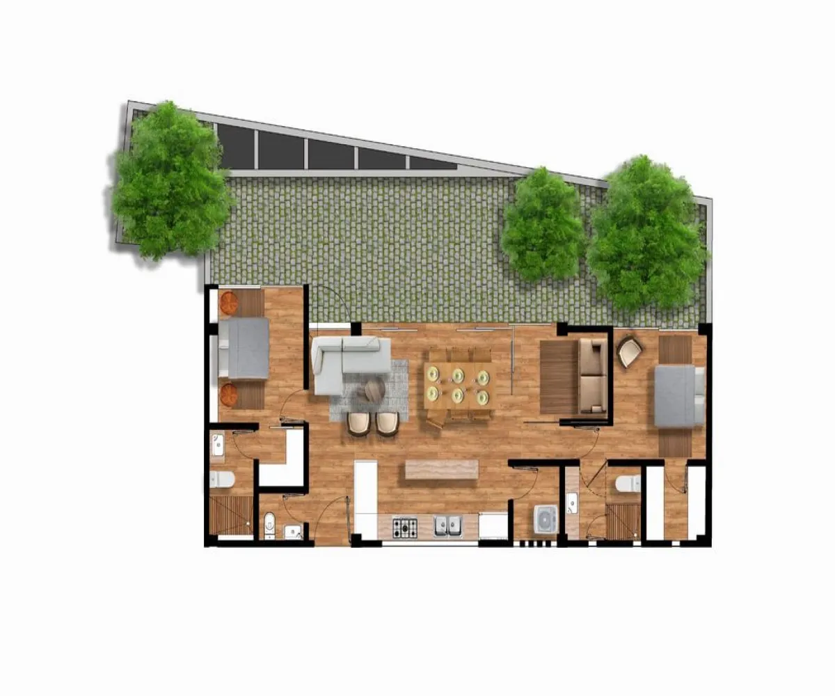 Departamento En PreVenta,Providencia Sección,Calle Napoles 2578, Guadalajara, Jalisco 44630, 2 Habitaciones,2 Baños,Calle Napoles,1,pAPiwzv