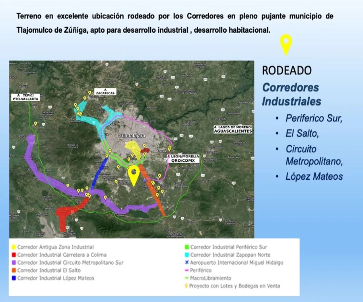 Terreno En Venta,Hacienda Santa Fe,Volcán Anayet 500, Tlajomulco de Zúñiga, Jalisco 45653,Volcán Anayet ,paREtMe