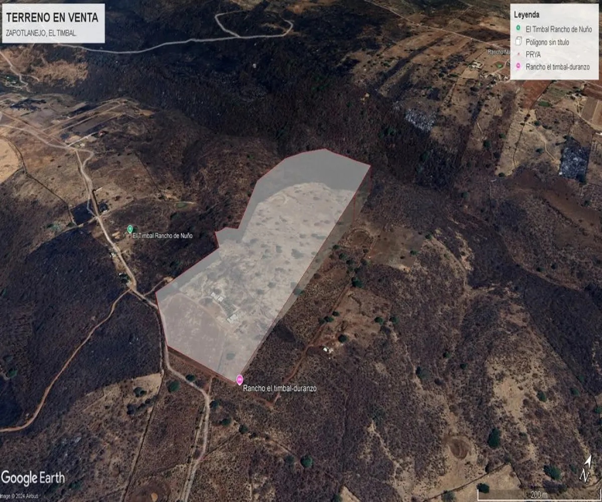 Terreno En Venta,zapotlanejo,PREDIO EL TIMBAL S/N, Zapotlanejo, Jalisco 45430,PREDIO EL TIMBAL,p76vCe0