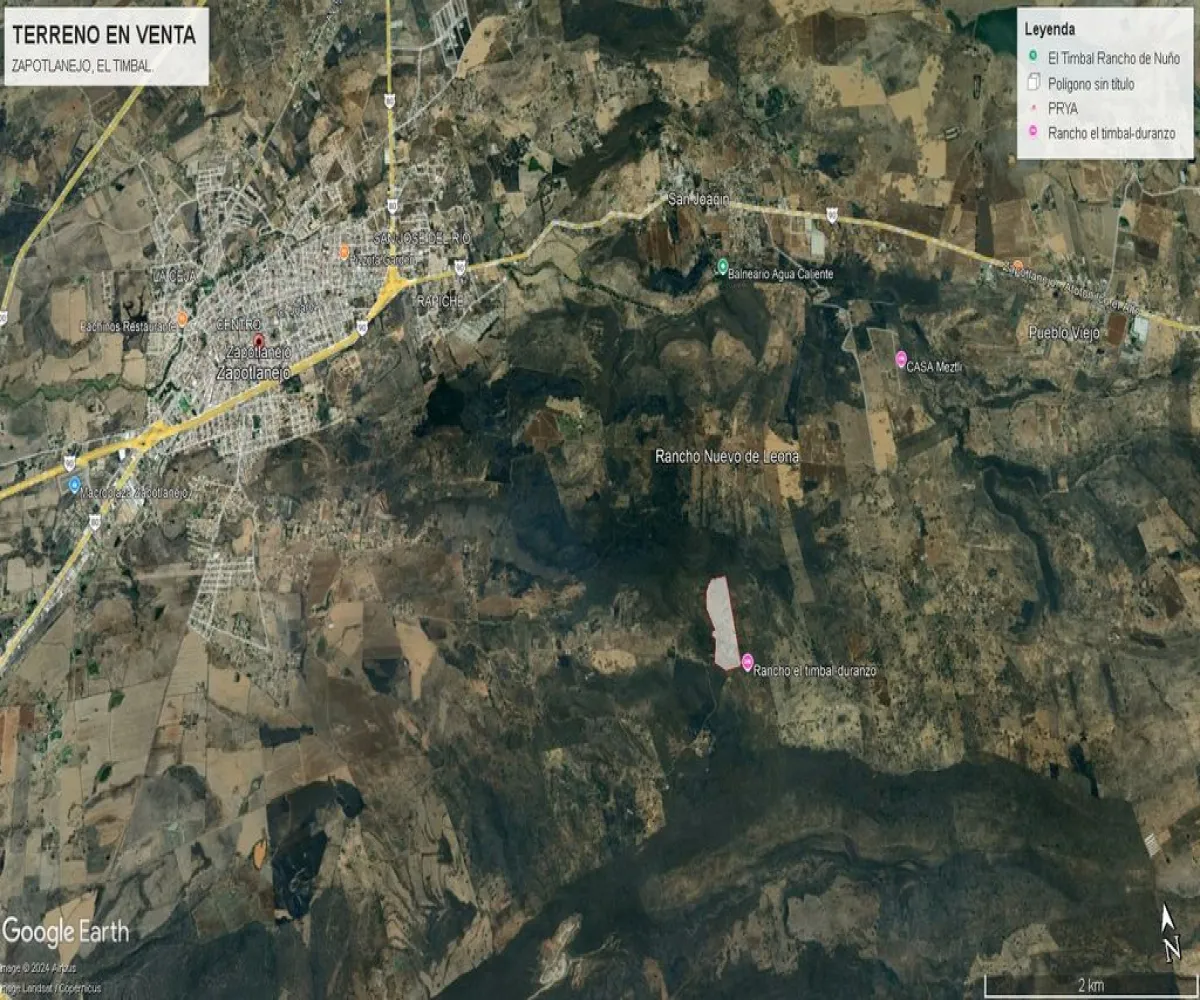 Terreno En Venta,zapotlanejo,PREDIO EL TIMBAL S/N, Zapotlanejo, Jalisco 45430,PREDIO EL TIMBAL,p76vCe0