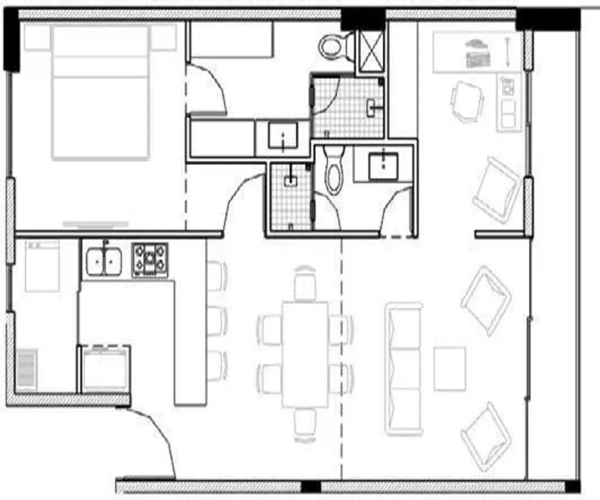 Departamento En Venta,Jardines del Valle,Avenida del Servidor Público S/N, Zapopan, Jalisco 45138, 1 Cuarto,2 Baños,Avenida del Servidor Público,1,p9HDXvl