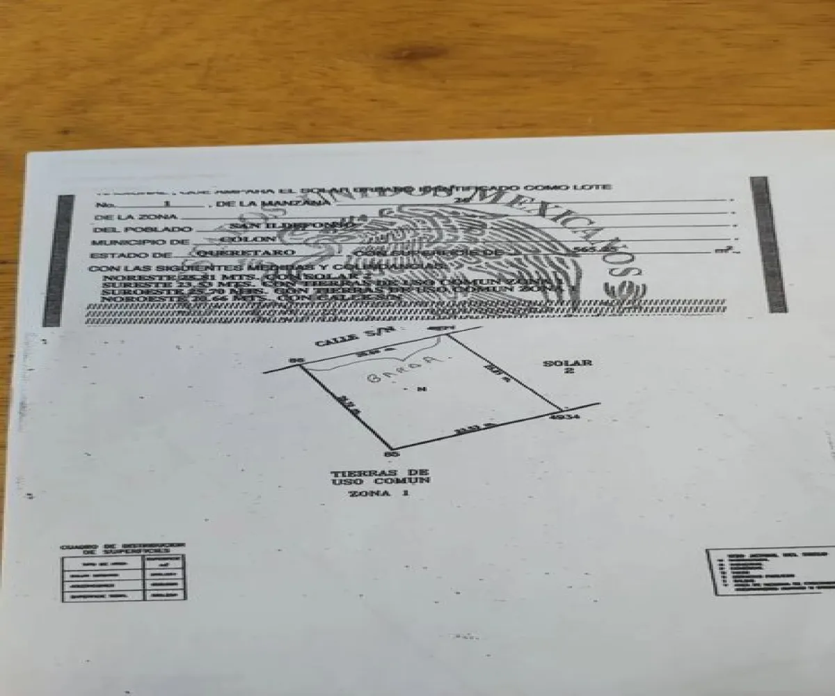 Terreno En Venta,Ejido San Ildefonso,lote 1 S/N, Colón, Querétaro 76295,lote 1,plDd6gM Terreno En Venta,Ejido San Ildefonso,lote 1 S/N, Colón, Querétaro 76295,lote 1,plDd6gM