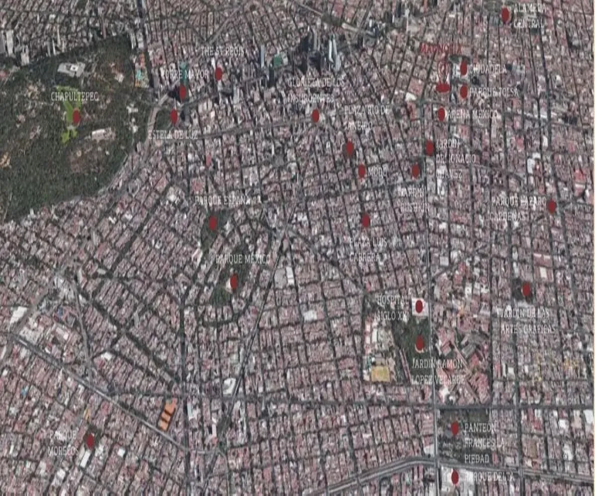 Departamento En PreVenta,Centro,Avenida Chapultepec 43 PH10, Cuauhtémoc, Ciudad de México 06040, 1 Cuarto,1 Baño,Avenida Chapultepec,1,pmXWFRX