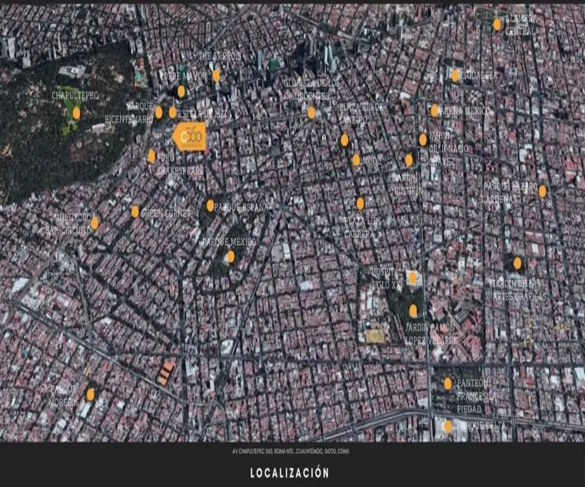 Departamento En PreVenta,Roma Norte,Avenida Chapultepec 560 505, Cuauhtémoc, Ciudad de México 06700, 1 Cuarto,1 Baño,Avenida Chapultepec,1,peuavF6