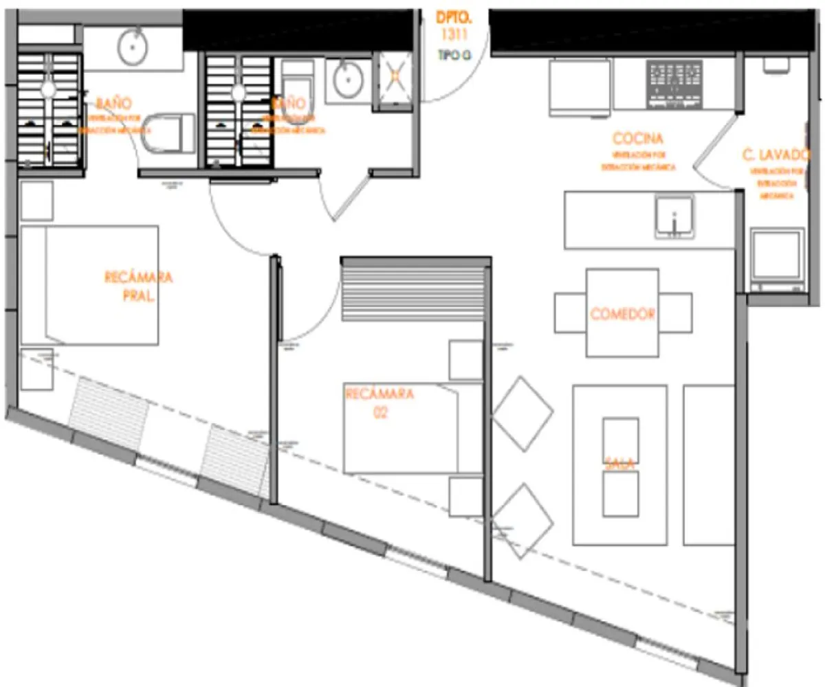 Departamento En Venta,Zapopan Centro,Avenida José Parres Arias 175, Zapopan, Jalisco 45100, 2 Habitaciones,2 Baños,Avenida José Parres Arias,1,p8907xB