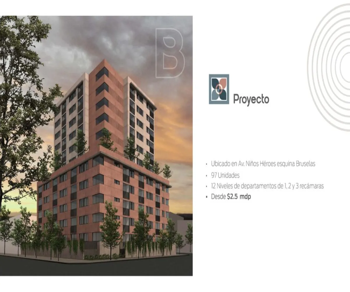 Departamento En Venta,Moderna,Calle Bruselas 508, Guadalajara, Jalisco 44190, 2 Habitaciones,2 Baños,Calle Bruselas,1,pW5vq5N