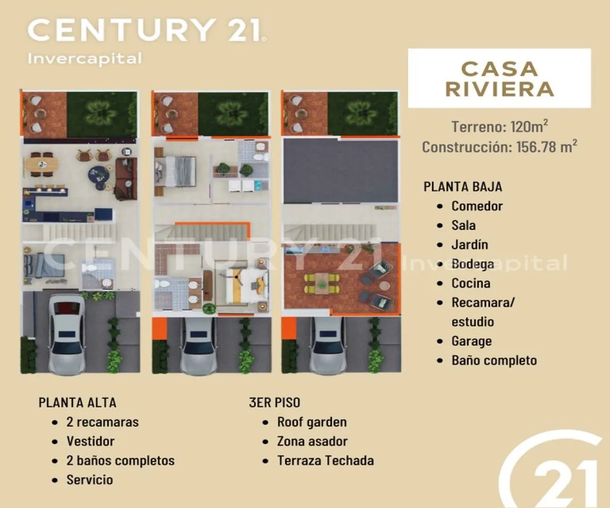 Casa En Venta,Nuevo,La Estación 86, Chapala, Jalisco 45900, 2 Habitaciones,3 Baños,La Estación,1,p0HCedc
