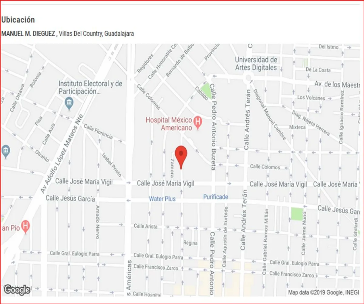 Departamento En Renta,Ayuntamiento,Manuel M. Dieguez 900, Guadalajara, Jalisco 44620, 2 Habitaciones,2 Baños,Manuel M. Dieguez,1,pK5ofIj