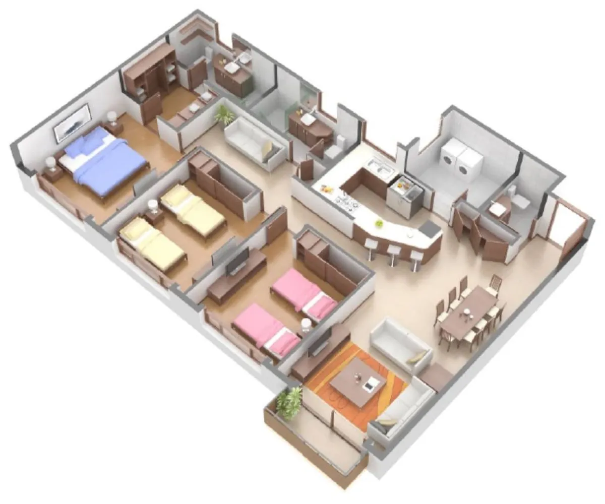 Departamento En Venta,El Bajío,Av. del Bajío 1700, Zapopan, Jalisco 45017, 3 Habitaciones,2 Baños,Av. del Bajío,20,paReSbv