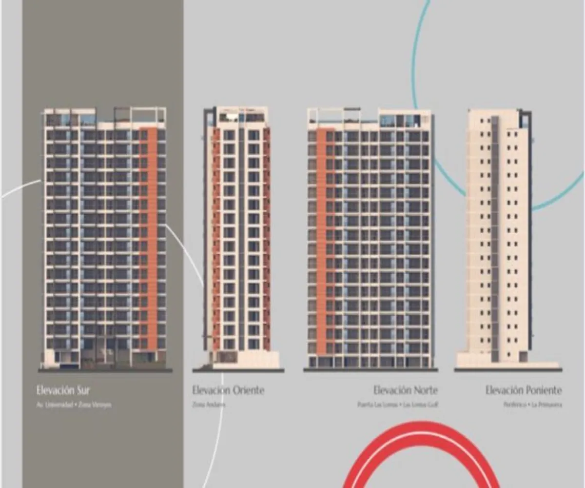 Departamento En Venta,Puerta las Lomas,Avenida Universidad 2866, Zapopan, Jalisco 45115, 2 Habitaciones,2 Baños,Avenida Universidad,1,pBoIeYR