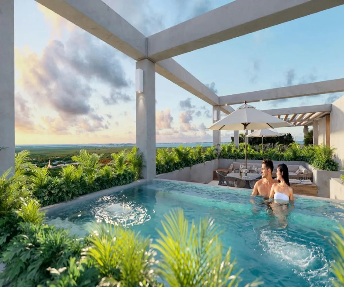 Departamento En PreVenta,Cancun, Quintana Roo,Luis Donaldo Colosio 77560 Cancun Quintana Roo S/N, Benito Juárez, Quintana Roo 77515, 1 Cuarto,1 Baño,Luis Donaldo Colosio 77560 Cancun Quintana Roo,1,pgbcHFU