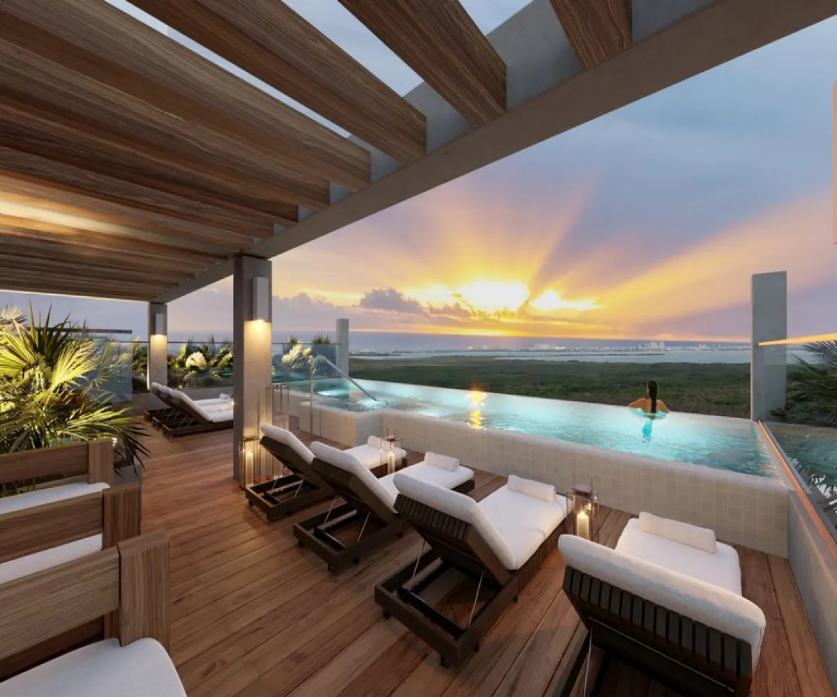 Departamento En PreVenta,Cancun, Quintana Roo,Luis Donaldo Colosio 77560 Cancun Quintana Roo S/N, Benito Juárez, Quintana Roo 77515, 1 Cuarto,1 Baño,Luis Donaldo Colosio 77560 Cancun Quintana Roo,1,pgbcHFU