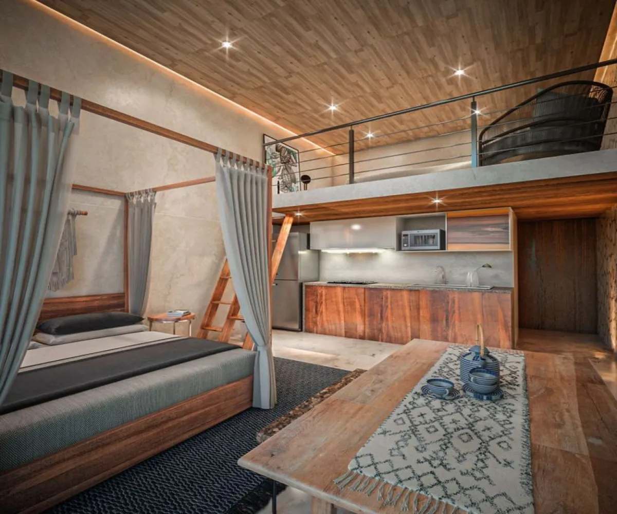 Departamento En Venta,Aldea Zama S/N, Tulum, Quintana Roo 77780, 1 Cuarto,1 Baño,Aldea Zama,1,phFq30T