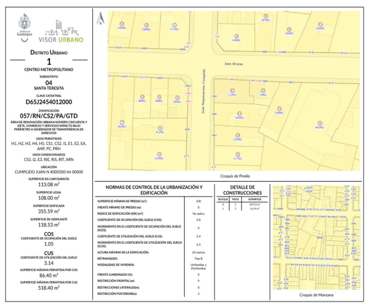 Edificio En Venta,Artesanos,Calle Juan Álvarez 999, Guadalajara, Jalisco 44200,2 Baños,Calle Juan Álvarez,4,ptPCtOY