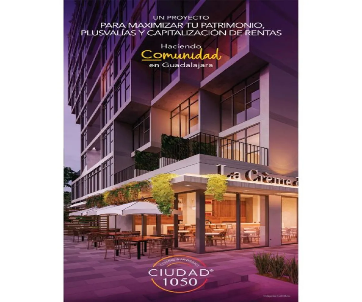 Departamento En Venta,Granja,Calzada Central 195, Zapopan, Jalisco 45010, 2 Habitaciones,1 Baño,Calzada Central,1,pBQUCXz