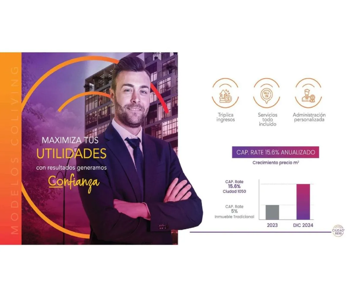 Departamento En Venta,Granja,Calzada Central 195, Zapopan, Jalisco 45010, 2 Habitaciones,1 Baño,Calzada Central,1,pBQUCXz