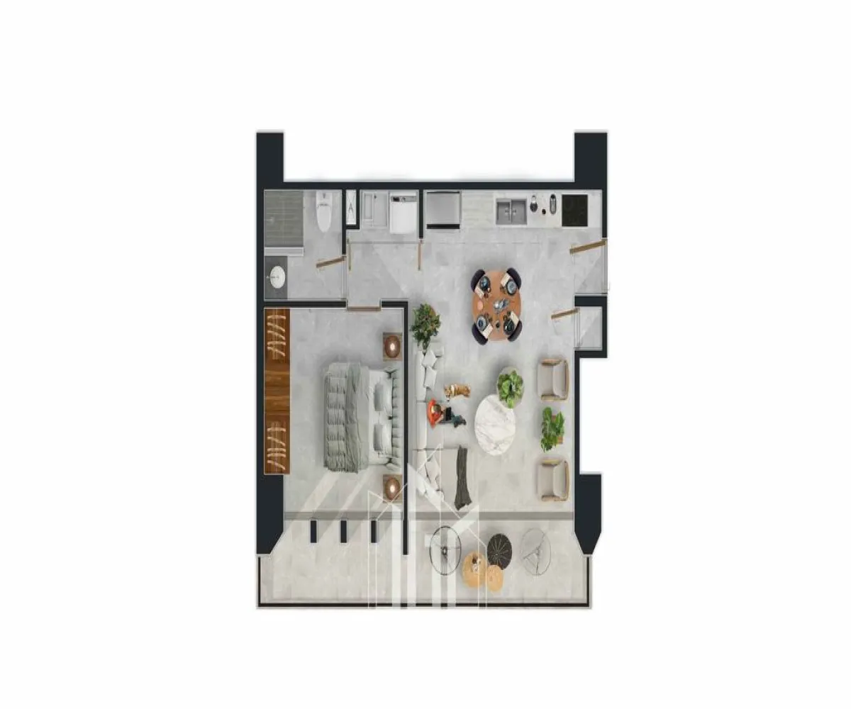Departamento En PreVenta,Arcos Vallarta,Avenida México S/N, Guadalajara, Jalisco 44130, 1 Cuarto,1 Baño,Avenida México,1,poZFhoE