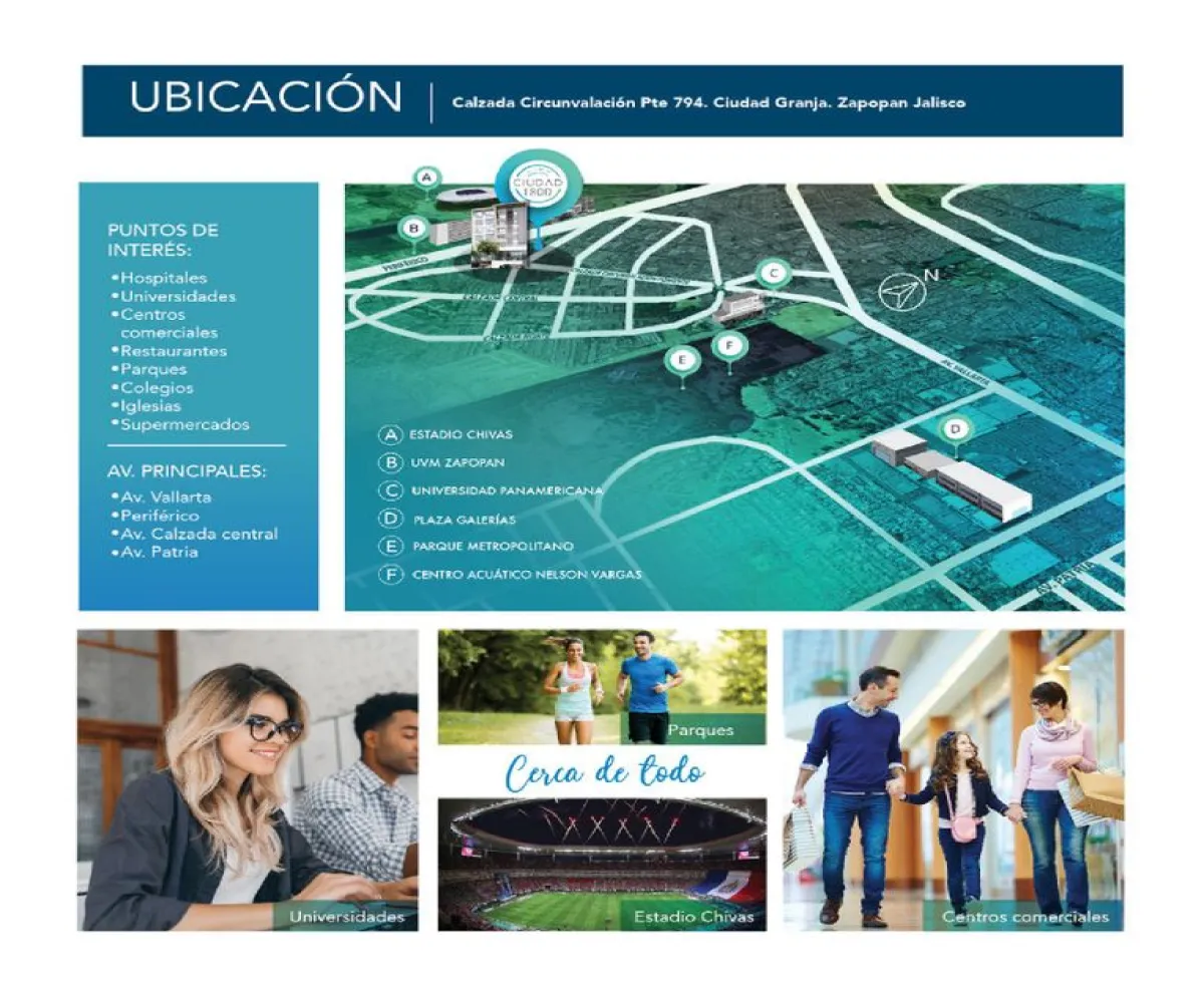 Departamento En Venta,Granja,Calzada Circunvalación Poniente 794, Zapopan, Jalisco 45010, 1 Cuarto,1 Baño,Calzada Circunvalación Poniente,1,pJhiDRA