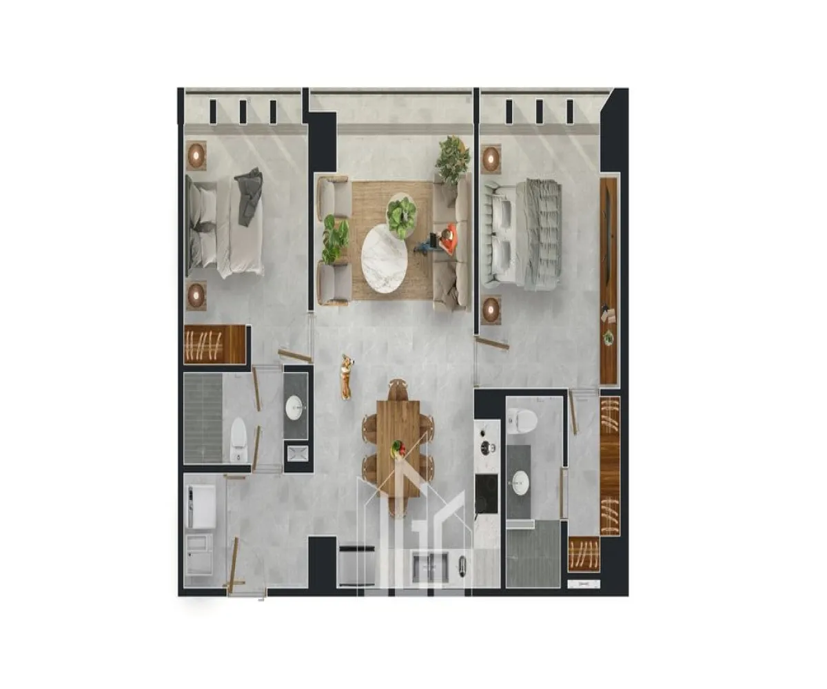 Departamento En PreVenta,Arcos Vallarta,Avenida México S/N, Guadalajara, Jalisco 44130, 2 Habitaciones,2 Baños,Avenida México,1,pXjpSpK