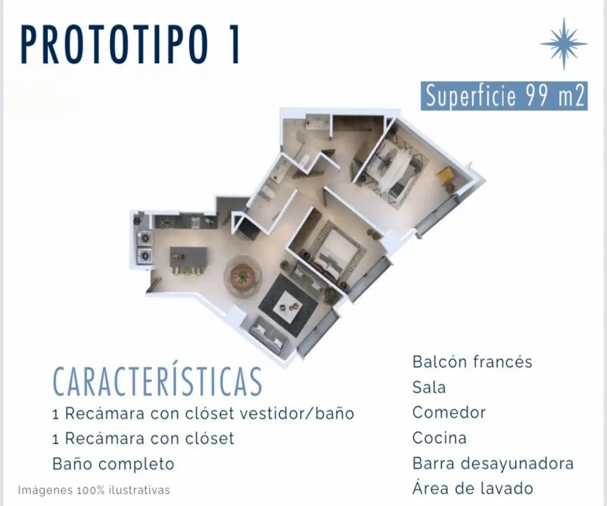 Departamento En Venta,Las Águilas,López Mateos S/N, Zapopan, Jalisco 45080, 2 Habitaciones,2 Baños,López Mateos ,9,pFcKaar