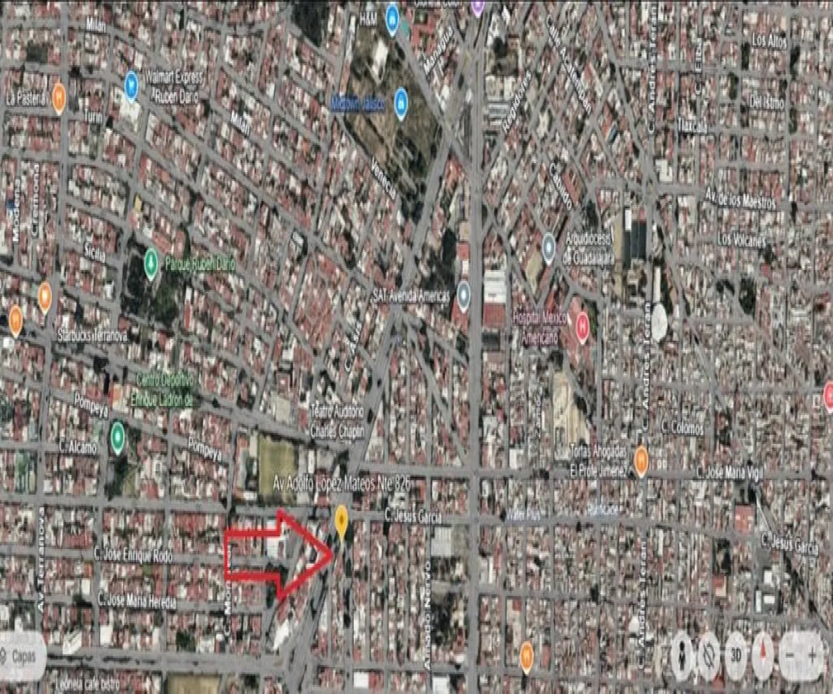 Casa En Renta,Ladron De Guevara,Avenida Adolfo López Mateos Norte 826, Guadalajara, Jalisco 44600,1 Baño,Avenida Adolfo López Mateos Norte,1,psQPLgc