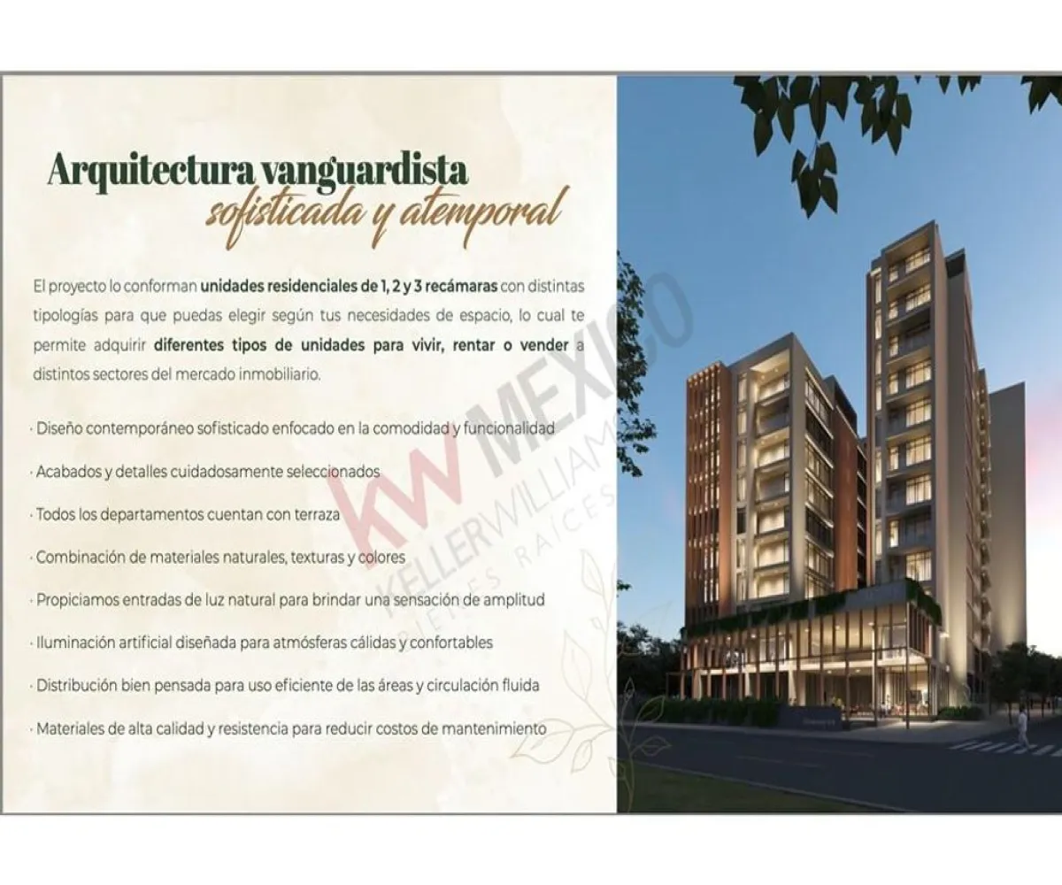 Departamento En Venta,Arcos de Guadalupe,AV. PIOTR ILICH TCHAIKOVSKI 474 m105, Zapopan, Jalisco 45037, 2 Habitaciones,2 Baños,AV. PIOTR ILICH TCHAIKOVSKI,1,p6P8Jvj