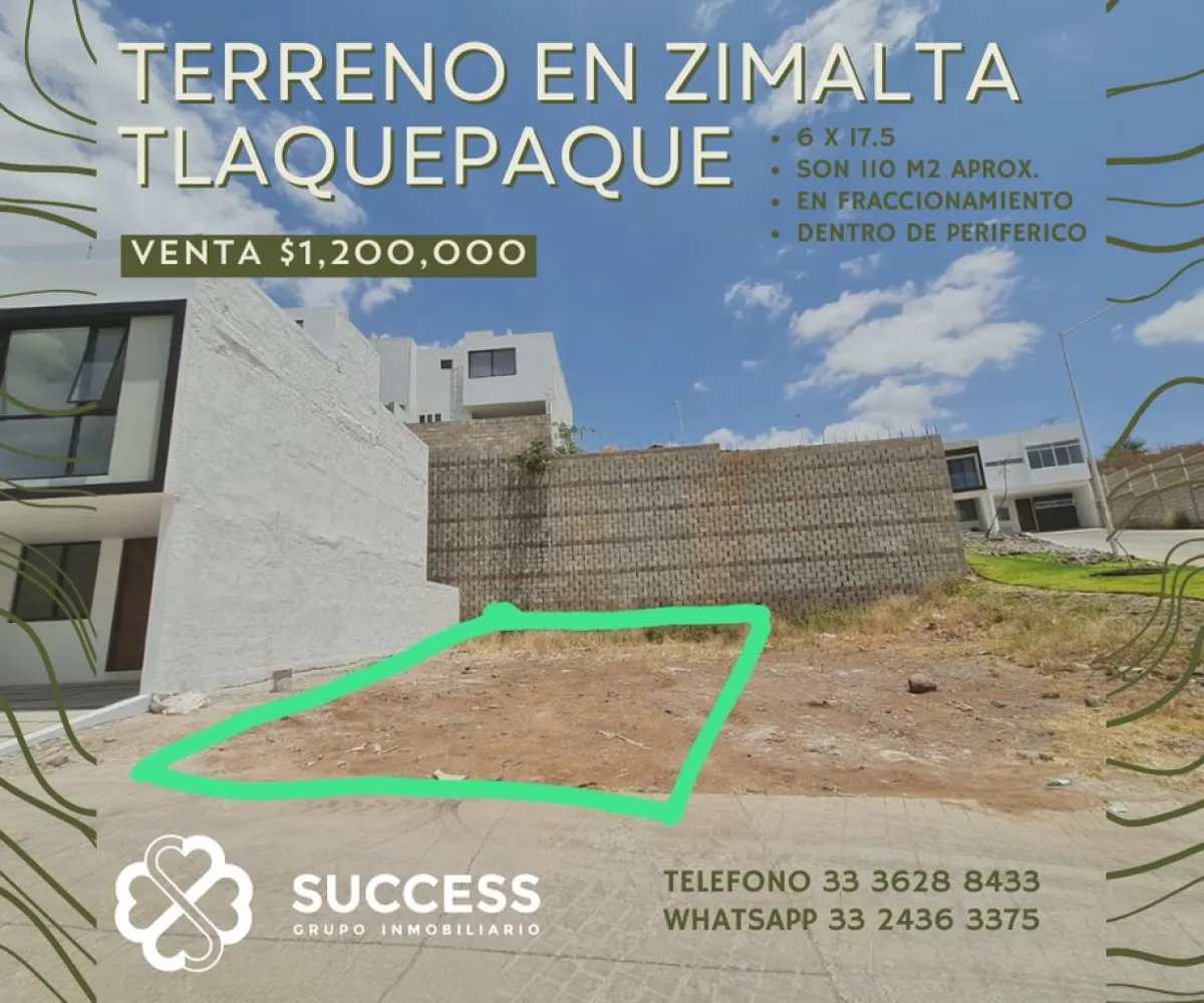 Terreno En Venta,Tlaquepaque,Zimalta |, San Pedro Tlaquepaque, Jalisco 45610,Zimalta,pjGQjIH
