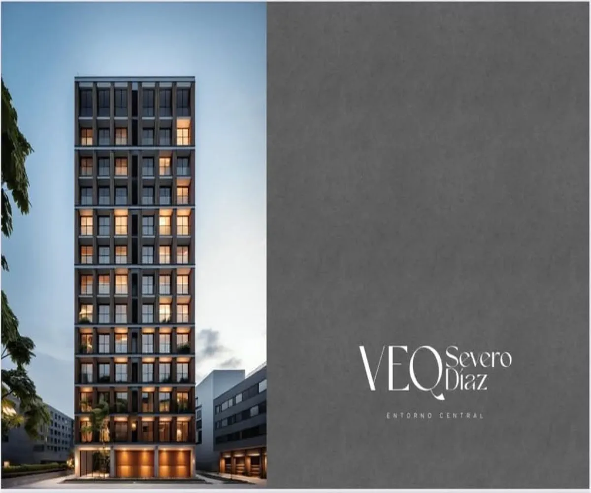 Departamento En PreVenta,Moctezuma,Severo Díaz S/N, Zapopan, Jalisco 45059, 2 Habitaciones,1 Baño,Severo Díaz,1,p6nGB6y