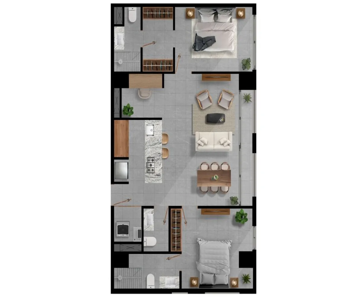 Departamento En Venta,Colomos Providencia,Brasilia 1, Guadalajara, Jalisco 44660, 2 Habitaciones,2 Baños,Brasilia,1,pLnJkez