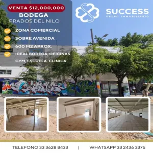 Bodega En Venta,Prados del Nilo,AV RIO NILO |, Guadalajara, Jalisco 44840,AV RIO NILO,1,p7kRUyC