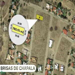 Terreno En Venta,Brisas de Chapala,NUBE L4 M9, Chapala, Jalisco 45901,NUBE,MX23396049