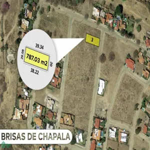 Terreno En Venta,Brisas de Chapala,Tormenta L3 M9, Chapala, Jalisco 45901,Tormenta,MX23396050