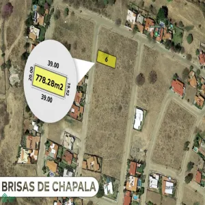 Terreno En Venta,Brisas de Chapala,NUBE L6 M9, Chapala, Jalisco 45901,NUBE,MX23401746
