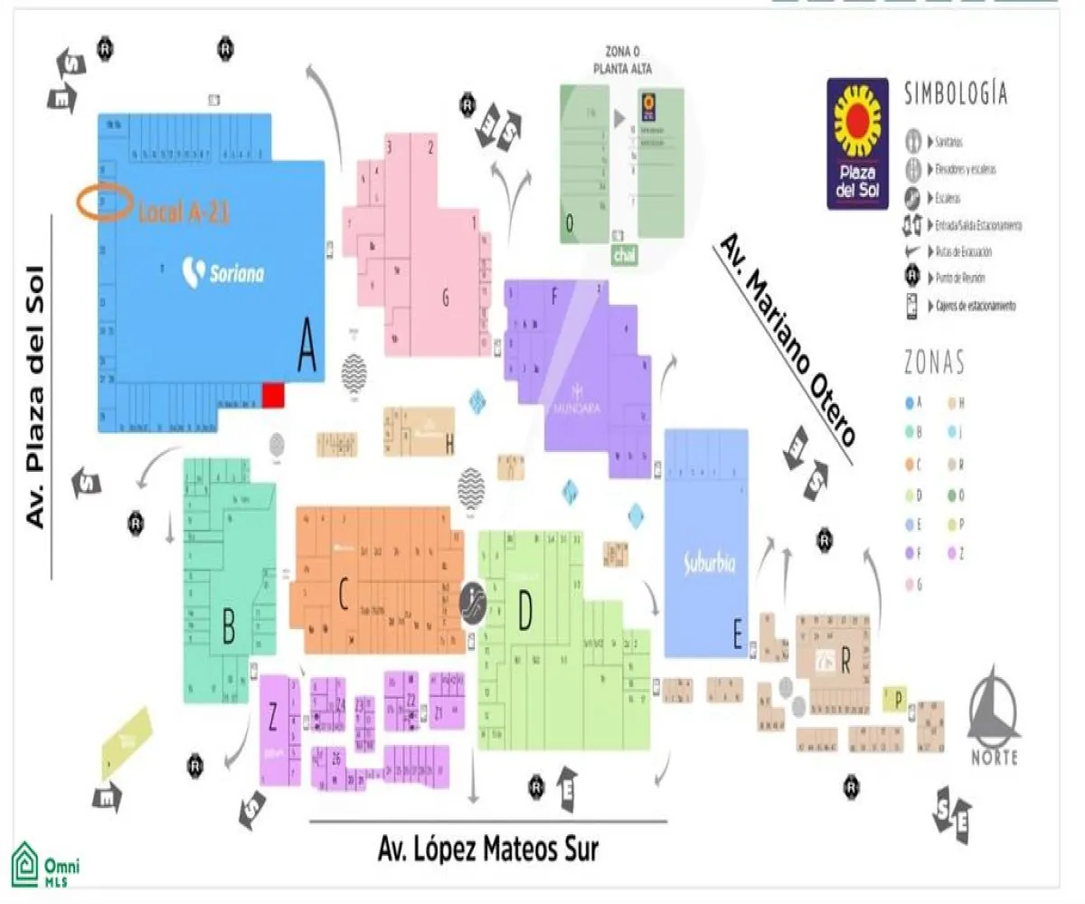 Local En Venta,Plaza Del Sol,López Mateos 2375, Zapopan, Jalisco 45055,López Mateos,1,MX24479904