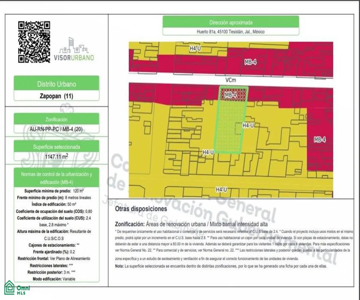 Terreno En Venta,Residencial Tesistán,Huerto 85, Zapopan, Jalisco 45230,Huerto,MX2485407 Terreno En Venta,Residencial Tesistán,Huerto 85, Zapopan, Jalisco 45230,Huerto,MX2485407