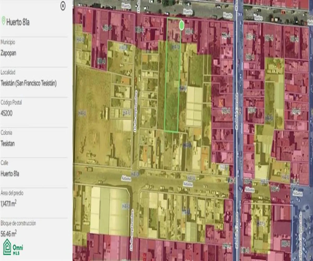Terreno En Venta,Residencial Tesistán,Huerto 85, Zapopan, Jalisco 45230,Huerto,MX2485407 Terreno En Venta,Residencial Tesistán,Huerto 85, Zapopan, Jalisco 45230,Huerto,MX2485407